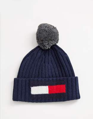 hilfiger bobble hat