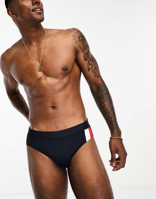 Tommy Hilfiger logo brief in navy