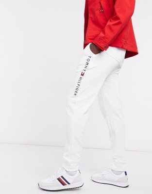 tommy hilfiger white sweatpants