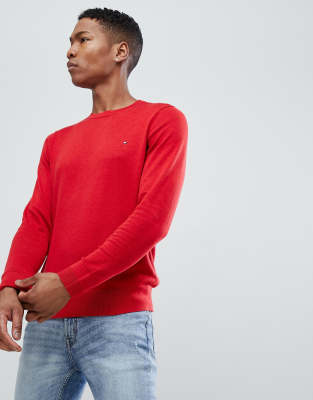 tommy jeans red jumper