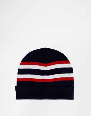 tommy hilfiger logo beanie