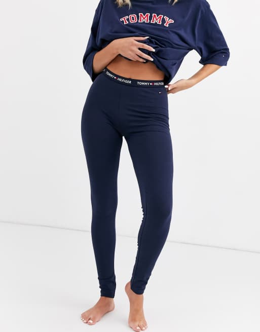 TOMMY HILFIGER, Navy blue Women's Leggings