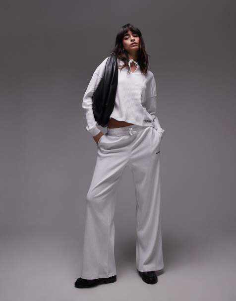 Tommy Hilfiger logo lounge pant in white - view 1