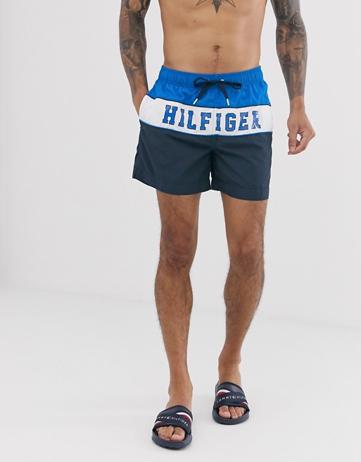 Tommy Hilfiger logo medium swim trunks