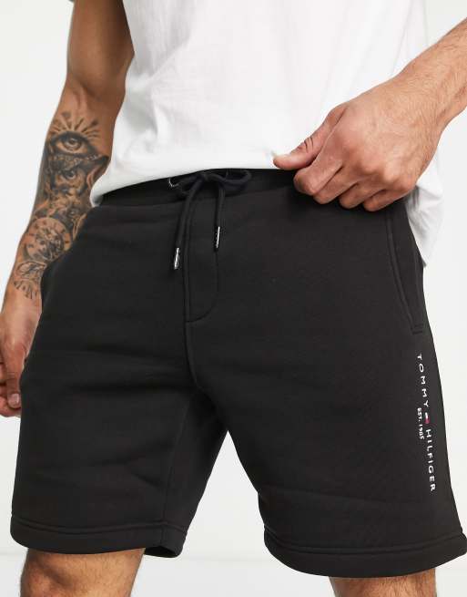 logo sweat shorts in black | ASOS