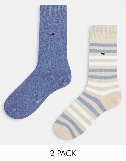 Pack 2 paires de chaussettes sport blanc homme - Tommy Hilfiger