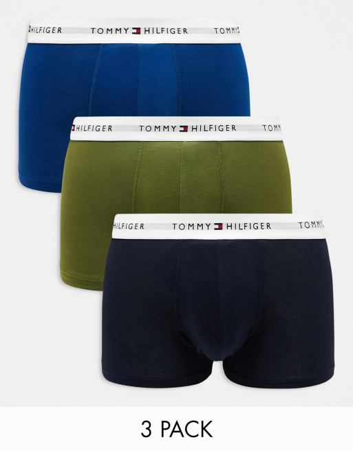 Tommy Hilfiger - Lot de 3 boxers - Multicolore 