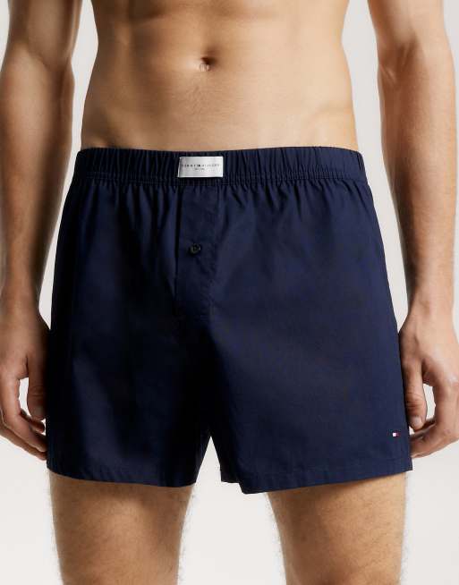 Tommy Hilfiger - Lot de 3 caleçons - Beige/bleu marine/imprimé, 4 de 4