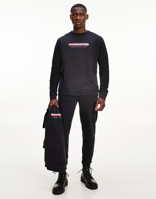 Tommy hilfiger deals sweatshirt and sweatpants