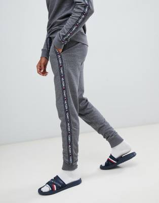 tommy hilfiger loungewear tracksuit grey