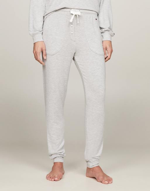 Tommy Hilfiger – Lounge-Jogginghose in Hellgrau