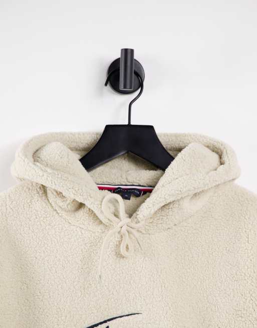 Tommy hilfiger hot sale borg hoodie