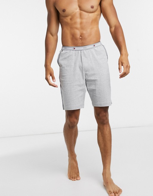 Tommy Hilfiger lounge short with taping waistband in grey