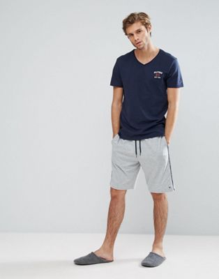 tommy hilfiger taped shorts