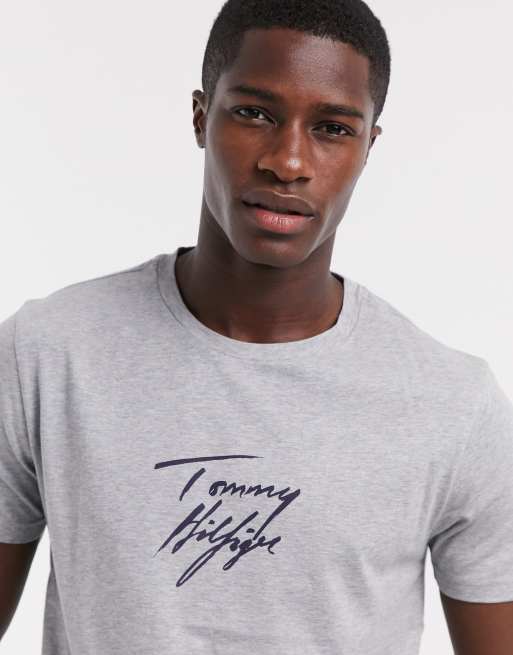 Tommy hilfiger script t shirt new arrivals