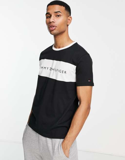 Tommy hilfiger 2025 shirt zwart