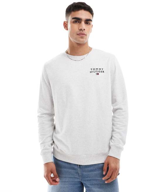 Tommy Hilfiger – Lounge-Trainingsoberteil in Lavendel