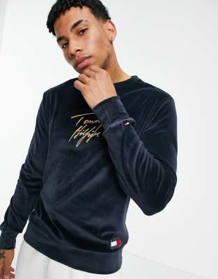 tommy jeans velour