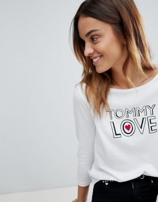 Tommy Hilfiger Love T-shirt | ASOS
