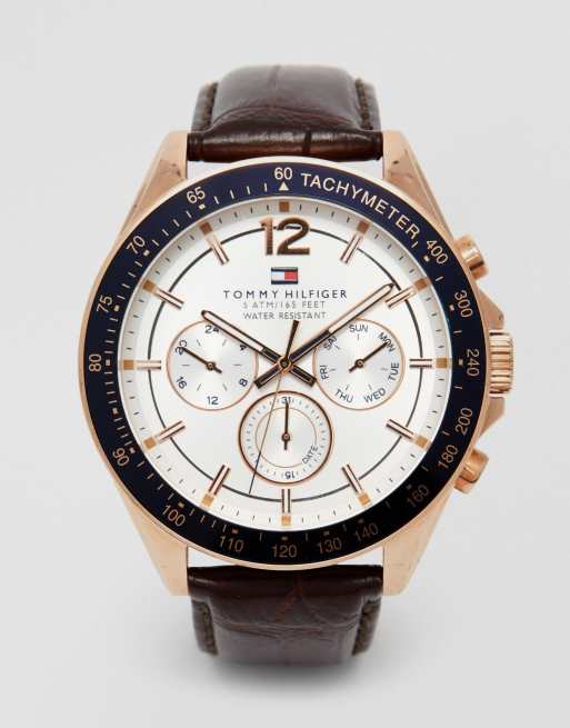 Tommy Hilfiger - Luke - Horloge met leren band 1791118