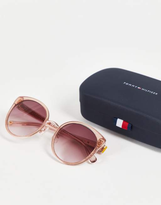 Tommy hilfiger on sale pink sunglasses