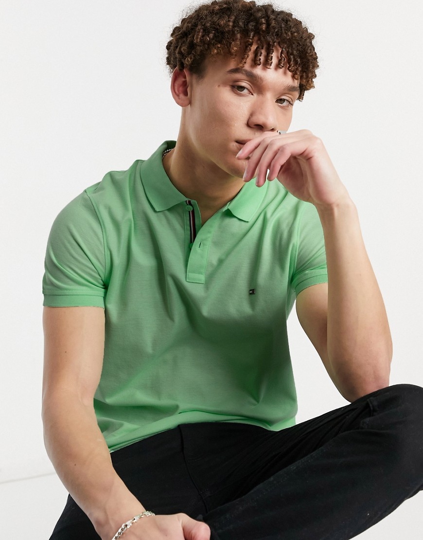 Tommy Hilfiger luxury slim polo shirt-Green