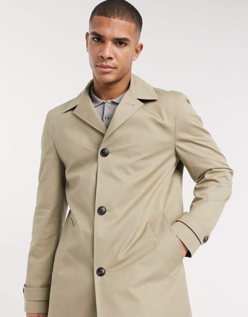 manteau beige tommy hilfiger