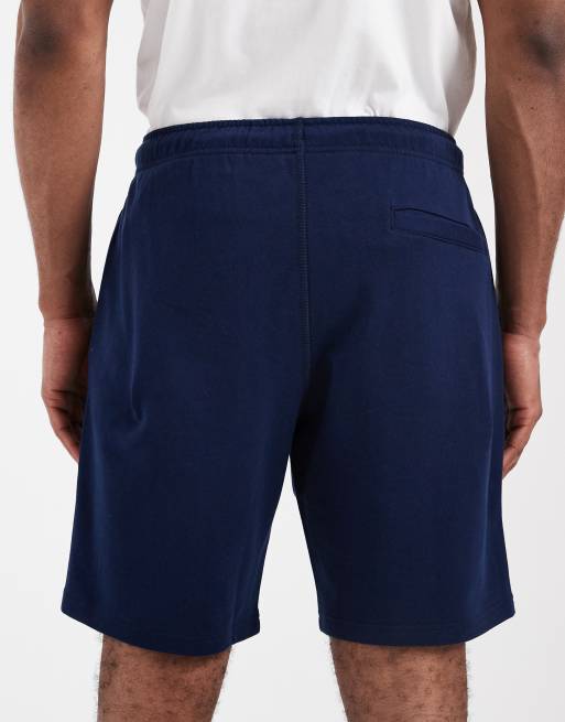 Tommy Hilfiger – Marinblå avslappnade jersey-shorts med flagglogga, 4 av 5