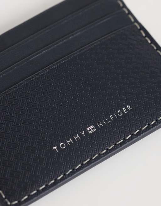 Tommy Hilfiger – Marinblå korthållare med präglad flagglogga, 2 av 3