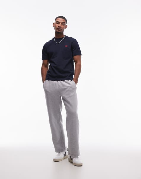 Tommy Hilfiger – Marinblå t-shirt med monogramlogga - view 1