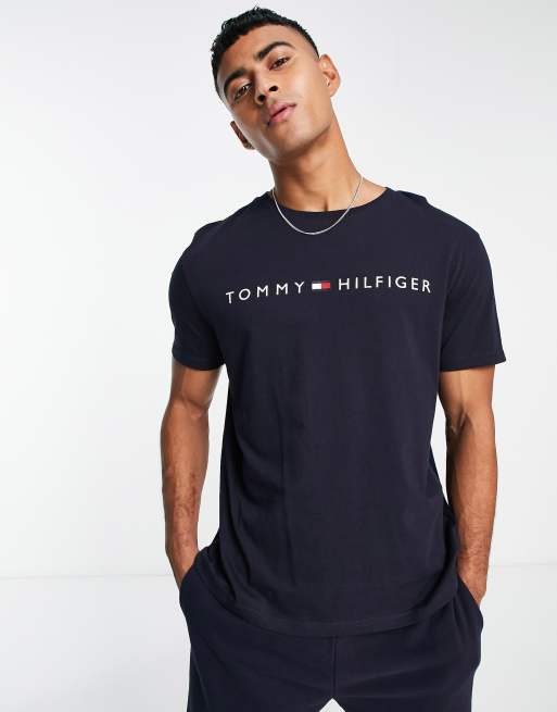 Tommy Hilfiger – Marinblå t-shirt