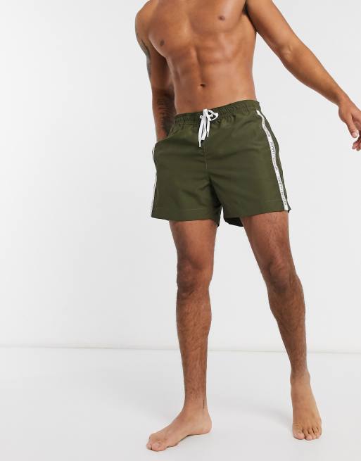 Tommy hilfiger deals side tape shorts