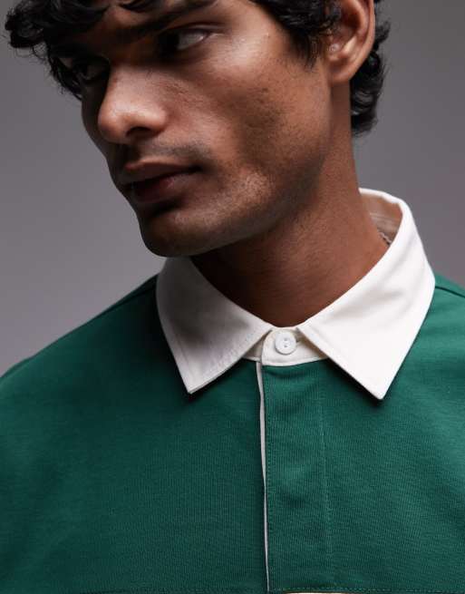 Tommy Hilfiger – Mehrfarbiges, locker geschnittenes Rugby-Shirt mit Blockfarbendesign, 3 von 4