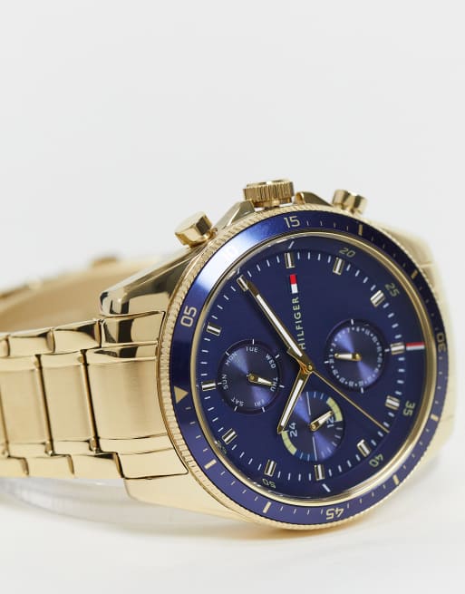 Tommy hilfiger discount watch mens gold