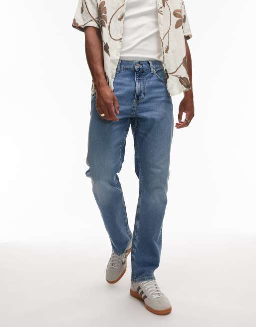 Tommy Hilfiger - Mercer - Jean droit classique délavé - Bleu foncé, 3 de 5
