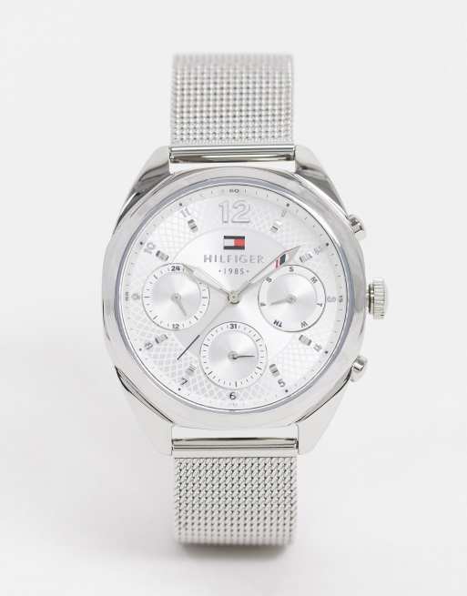 Tommy Hilfiger – Mia – Armbanduhr in Silber
