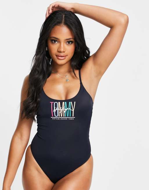 Tommy Hilfiger – Miami – Granatowy strój kąpielowy
