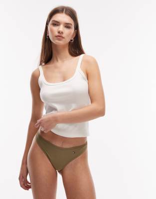 Tommy Hilfiger Microfiber Essentials Thong In Multi