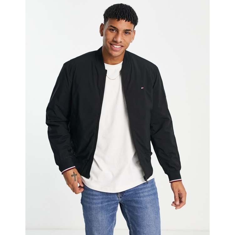 Tommy Hilfiger Men's Reversible Monogram Bomber