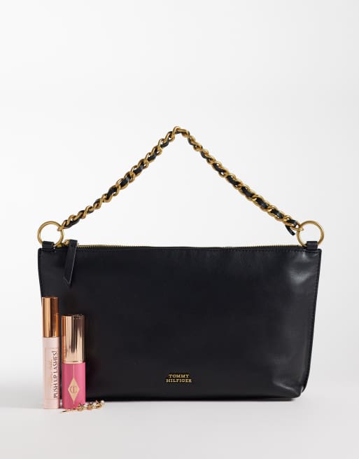 Tommy Hilfiger mini sac en cuir Downtown noir, 2 de 4