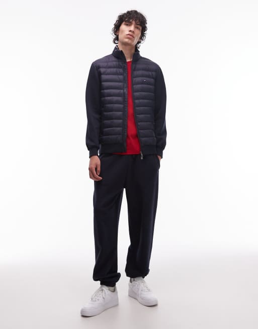 Tommy Hilfiger – Mix Media – Granatowa kurtka ocieplana, 2 z 5