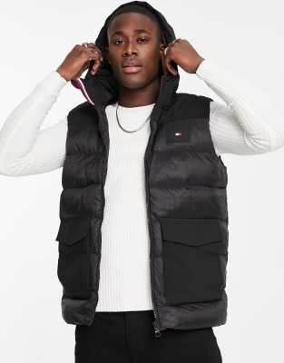 Tommy hilfiger puffer vest on sale mens