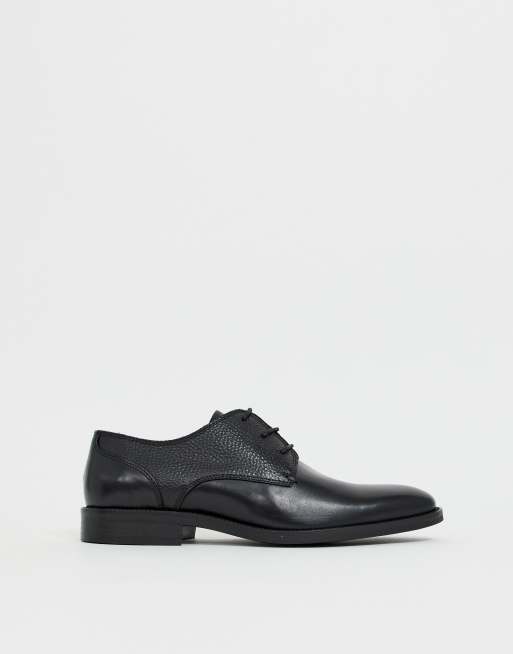 black leather tommy hilfiger shoes
