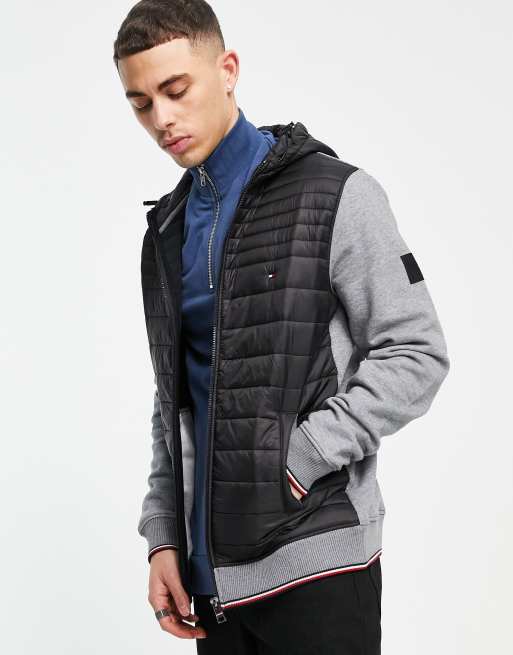 Tommy hilfiger clearance mixed media jacket