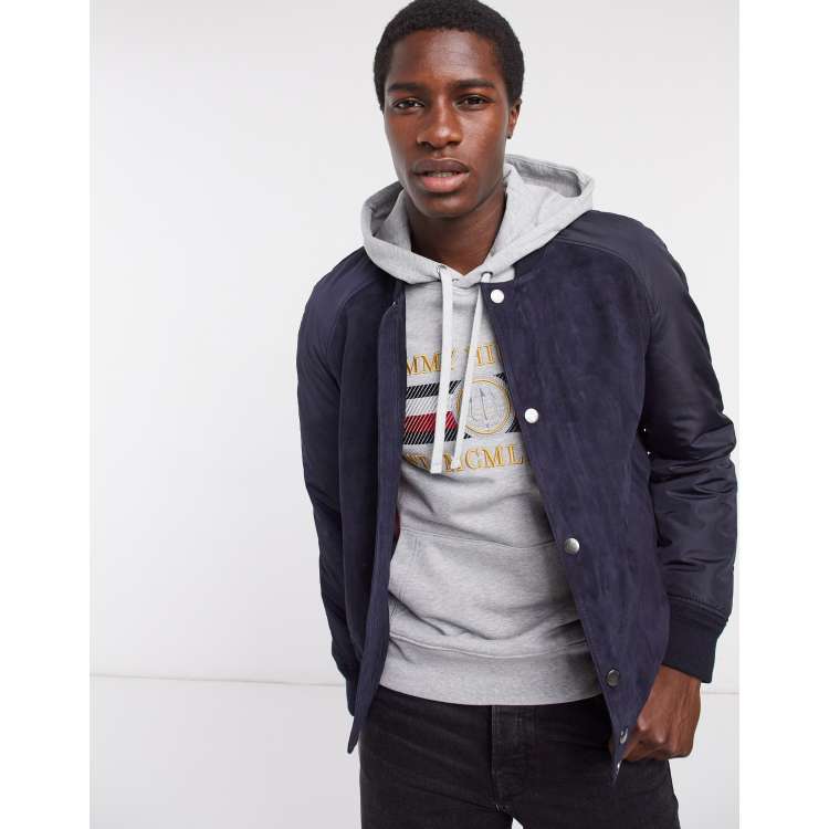 tommy hilfiger nylon bomber jacket