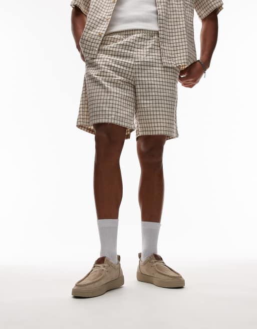 Tommy Hilfiger - Mocassini beige in camoscio, 3 di 4