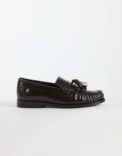 Tommy Hilfiger - Mocassins à pampilles - Marron - view 1