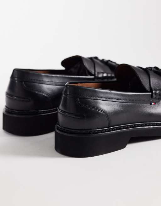 Tommy Hilfiger - Mocassins à pampilles - Noir, 4 de 4