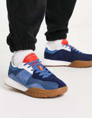 Tommy Hilfiger modern retro runner in blue