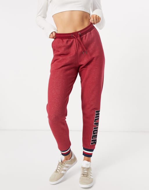 Tommy hilfiger 2025 red sweatpants